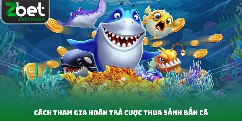 Cách tham gia Hoàn trả cược thua sảnh bắn cá