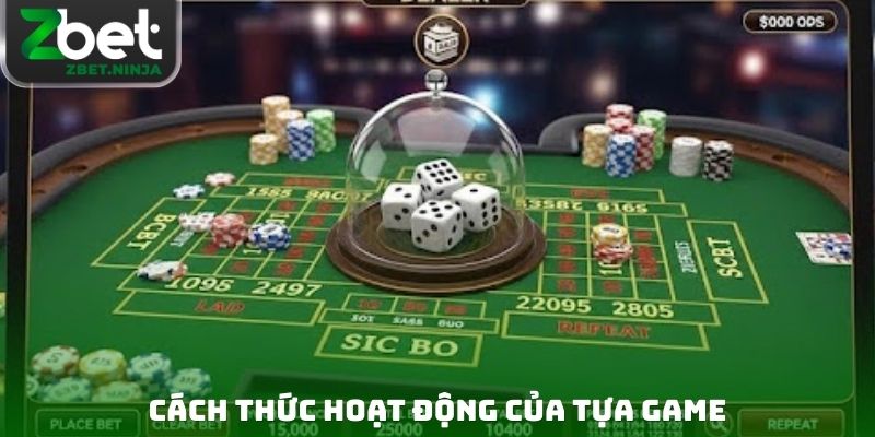 Cách thức hoạt động của bàn game