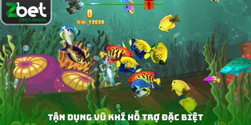 Tận dụng vũ khí hỗ trợ săn thưởng đặc biệt